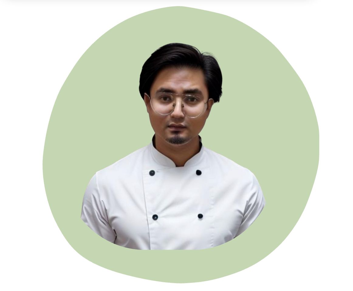 Our Head Chef crafting Rescube meals