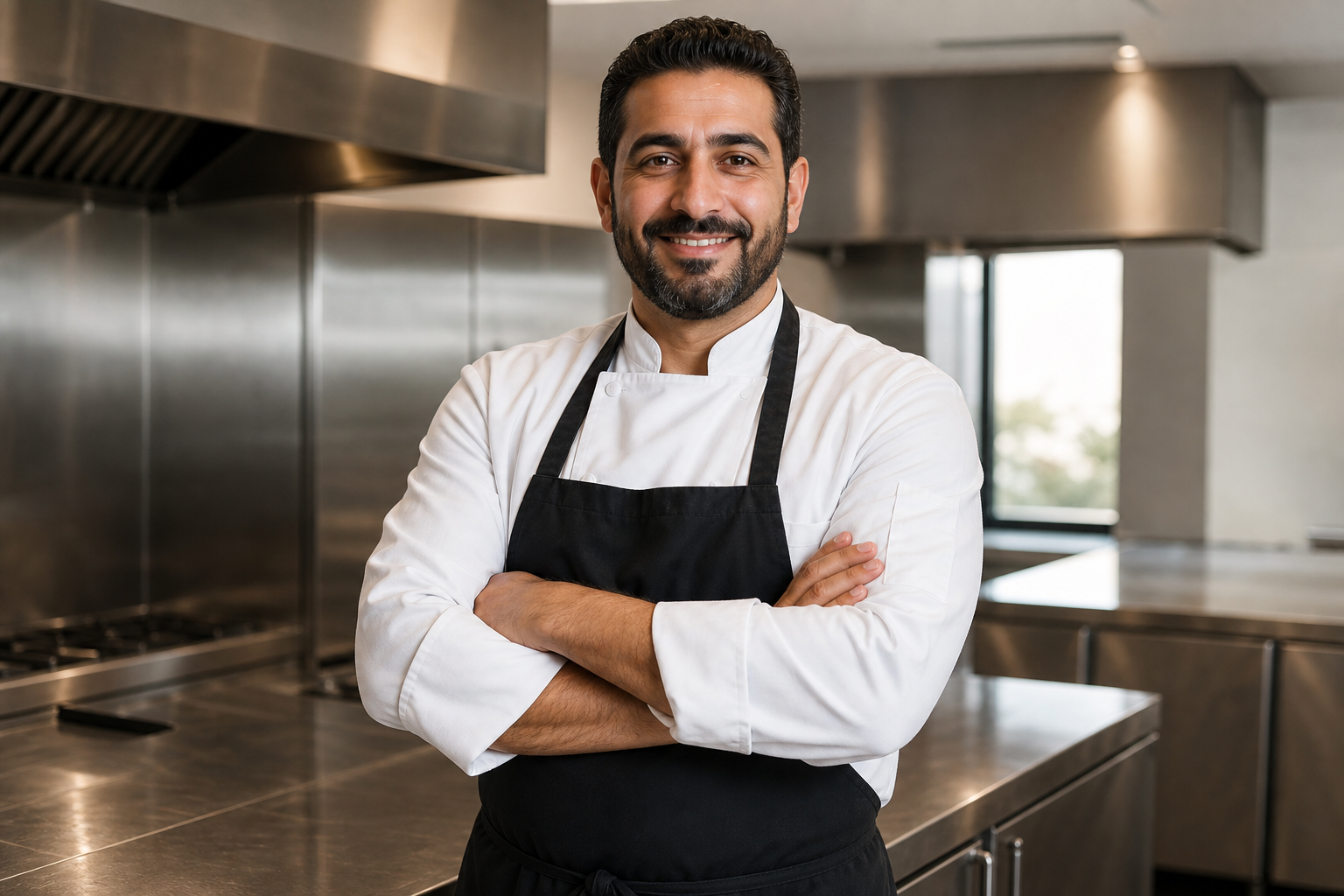 Our Head Chef crafting Rescube meals